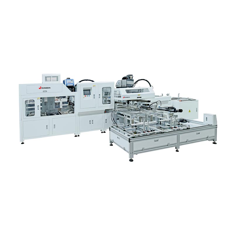 Kokoontaitettava laatikon siiven kokoonpanokone